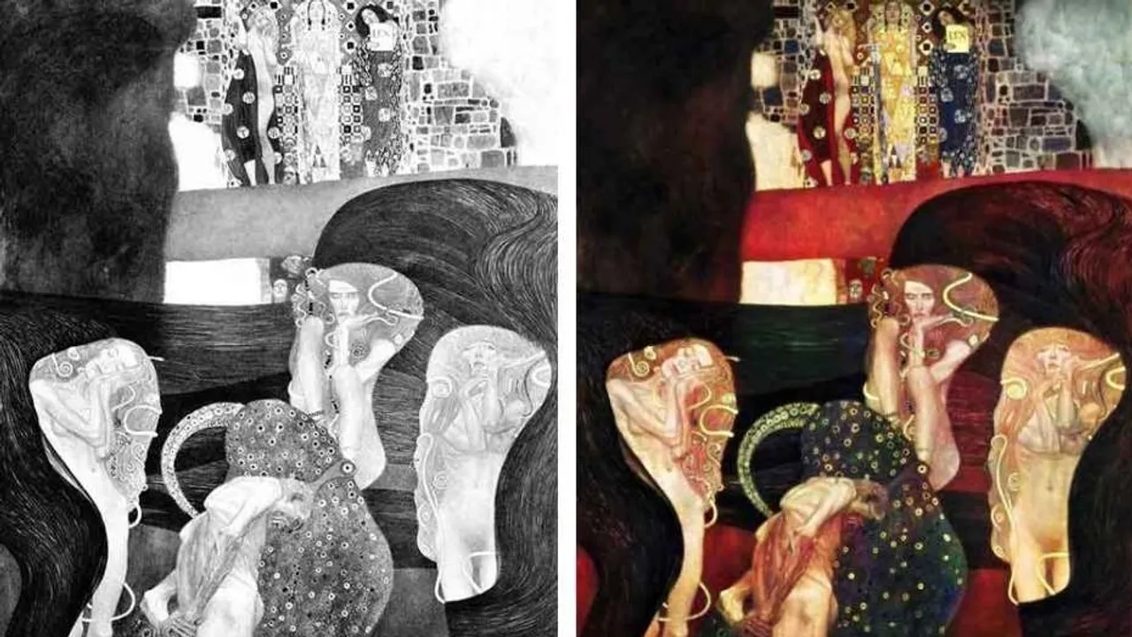 AI Brings Gustav Klimt's Destroyed Paintings Back to Life