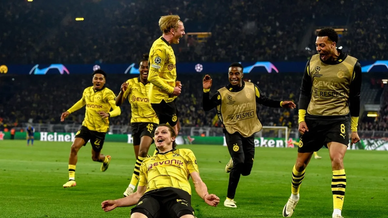 Borussia Dortmund Stun Atletico Madrid in Champions League Thriller