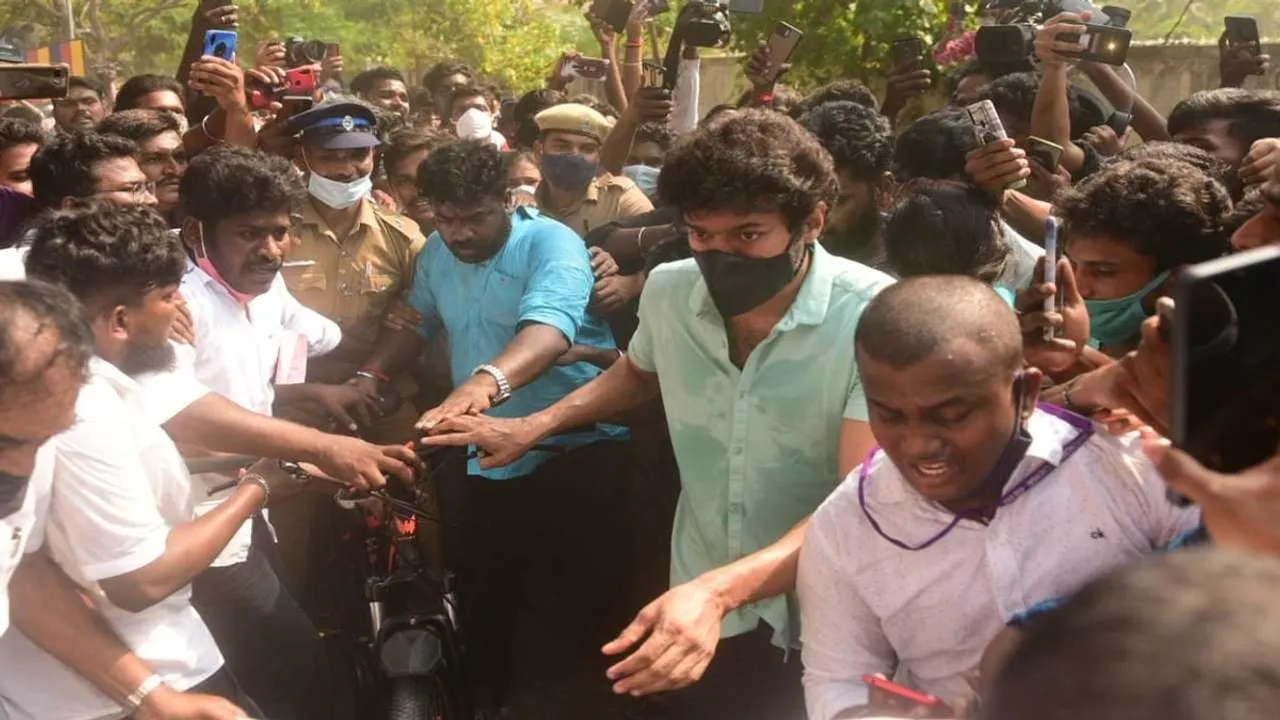 Thalapathy Vijay Casts Vote in Chennai After Delay Due to Dubai Floods