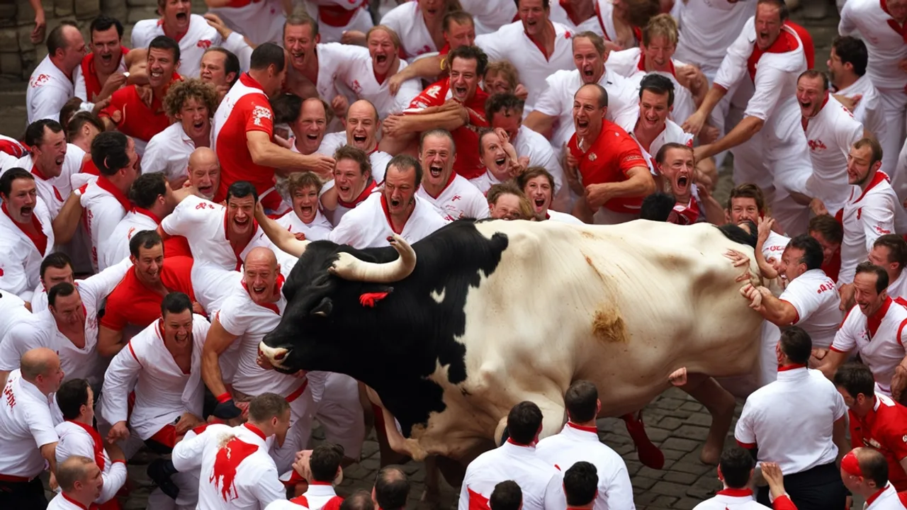Man Seriously Injured in Bull-Running Event in Spain