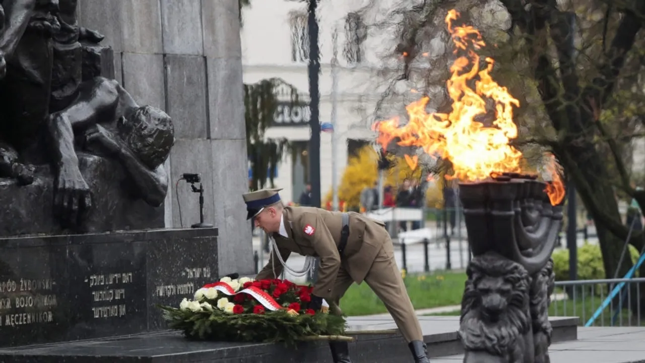 Warsaw Commemorates 81st Anniversary of Ghetto Uprising