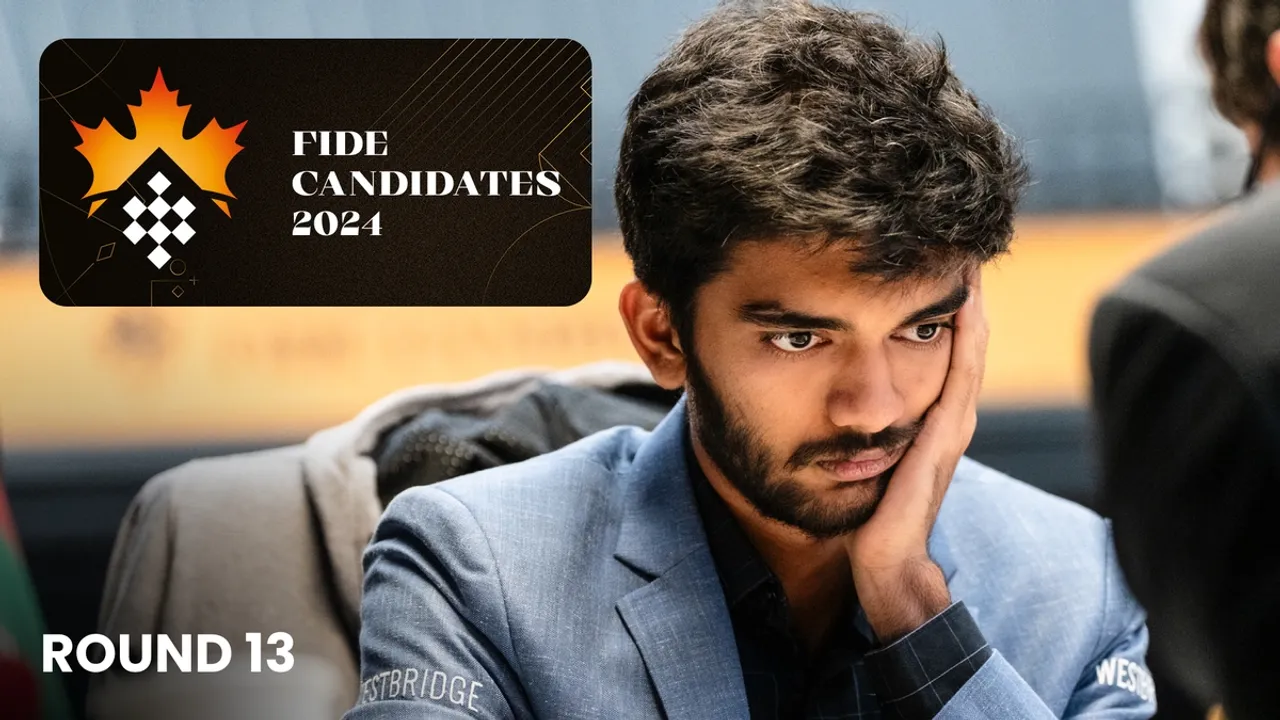 D Gukesh Takes Sole Lead in FIDE Candidates Tournament, Nears World Championship Spot