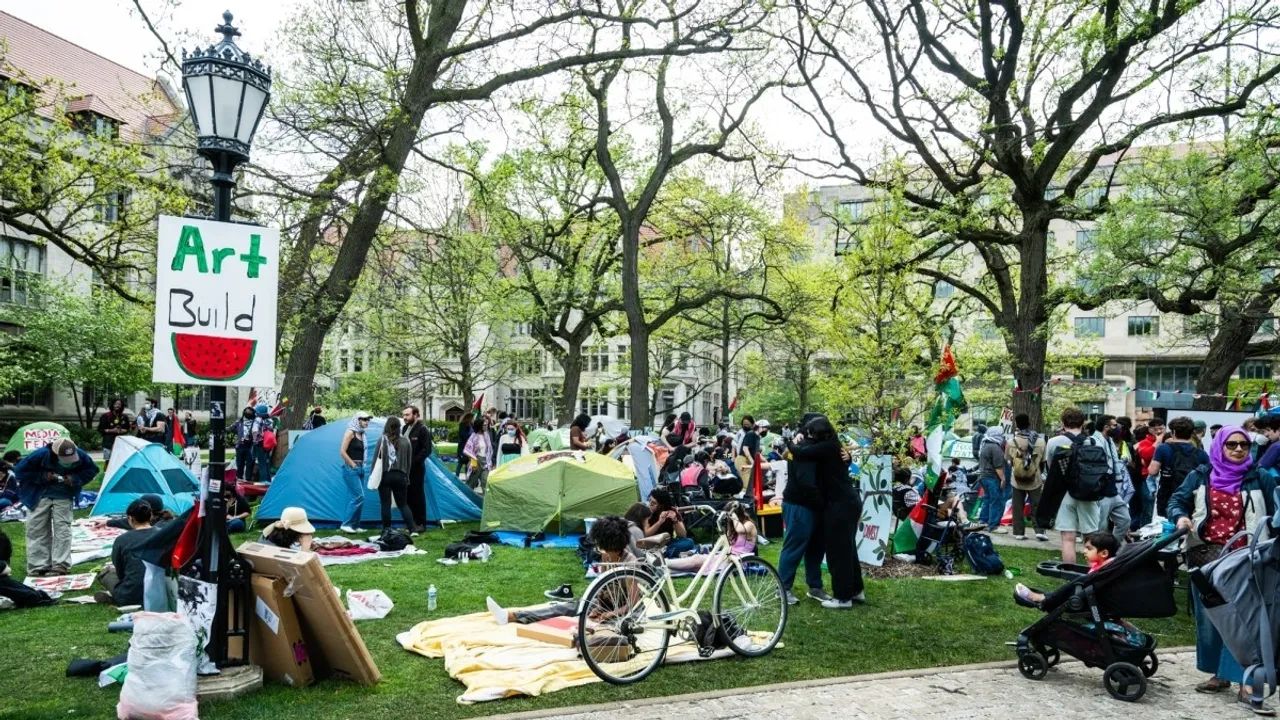 University of Chicago Demands Removal of Pro-Palestinian Encampment