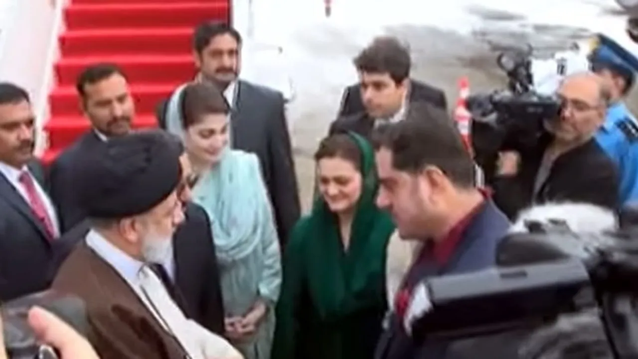 Iranian President Raisi arrives in Lahore today on his second day of visit.