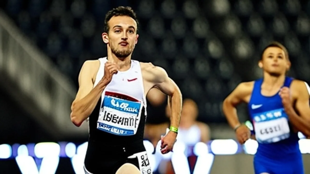 Djamel Sedjati Sets World-Leading 800m Time at Ostrava Golden Spike