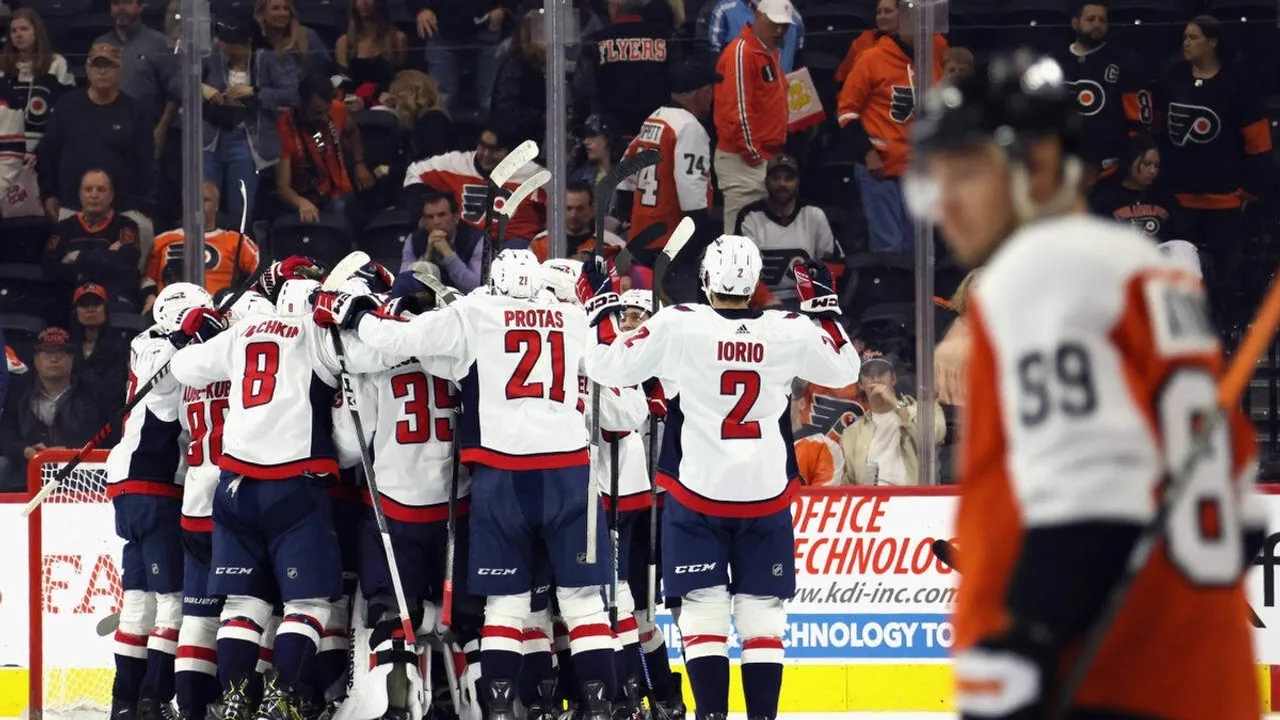 Capitals Clinch Playoff Spot with 2-1 Win Over Flyers