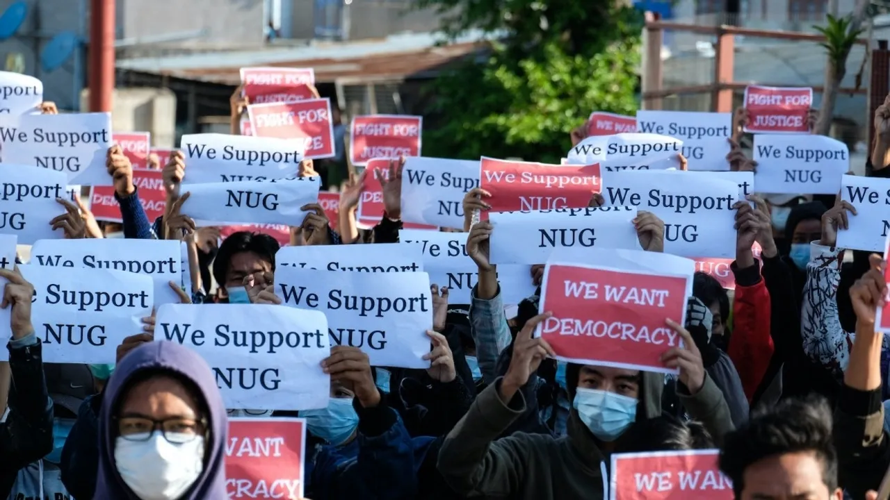 NUG Denies Allegations of Collaborating with Rohingya Militants Amid Misinformation Claims