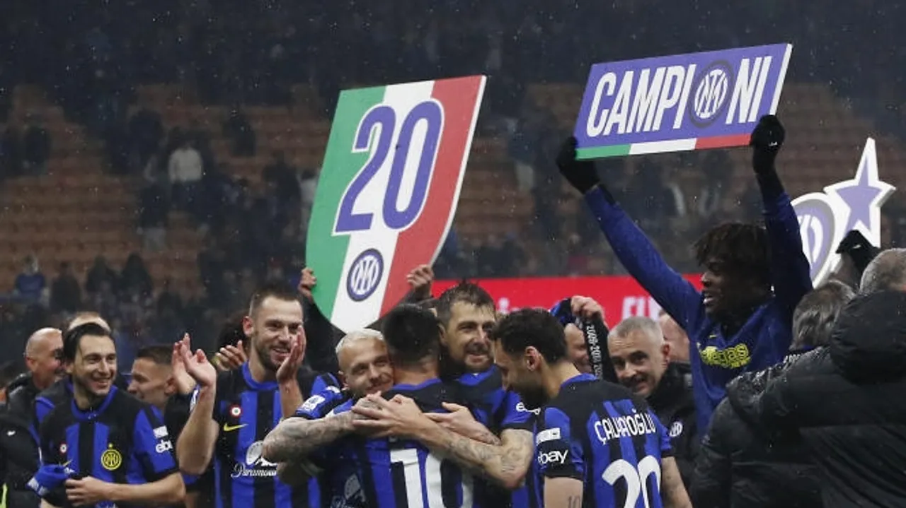 Inter Milan Clinches 20th Serie A Title with Derby Win Over AC Milan