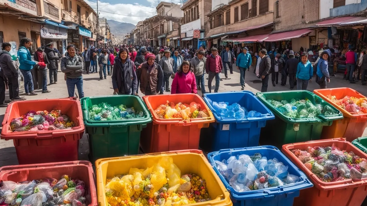 Huancayo Implements Waste Segregation Program in 21 Markets
