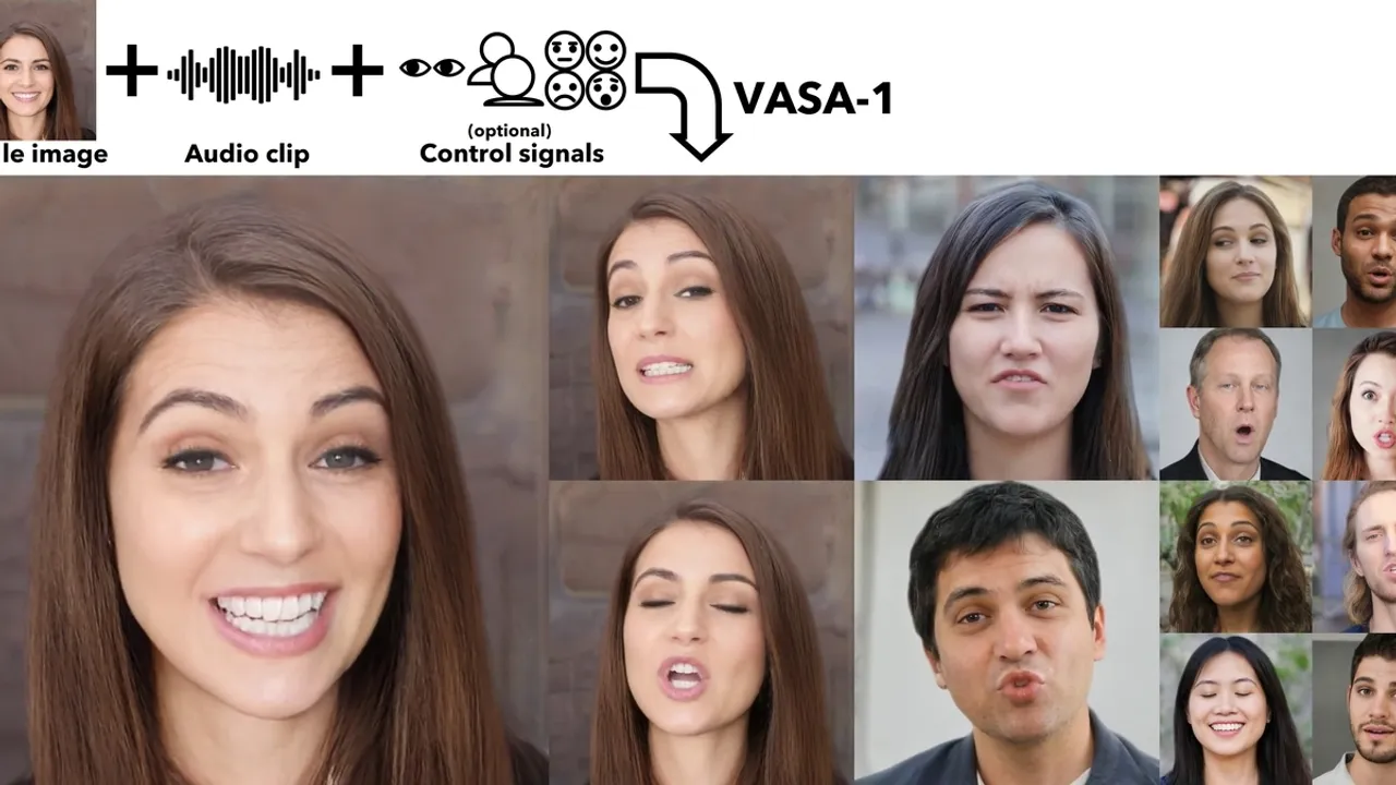 Microsoft Develops AI System That Generates Realistic Talking Face Animations