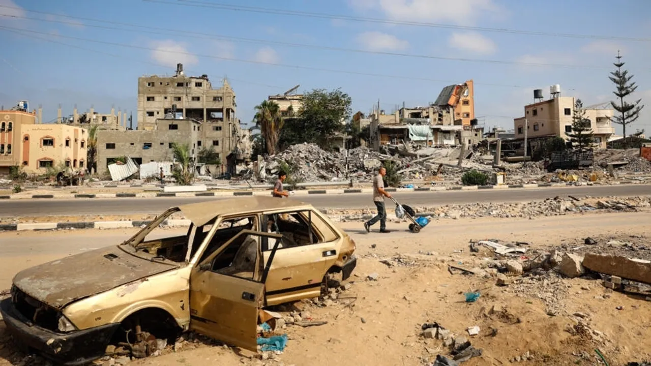 Israeli Airstrikes Hit Gaza Refugee Camp, Triggering Ground Operation and Mass Exodus