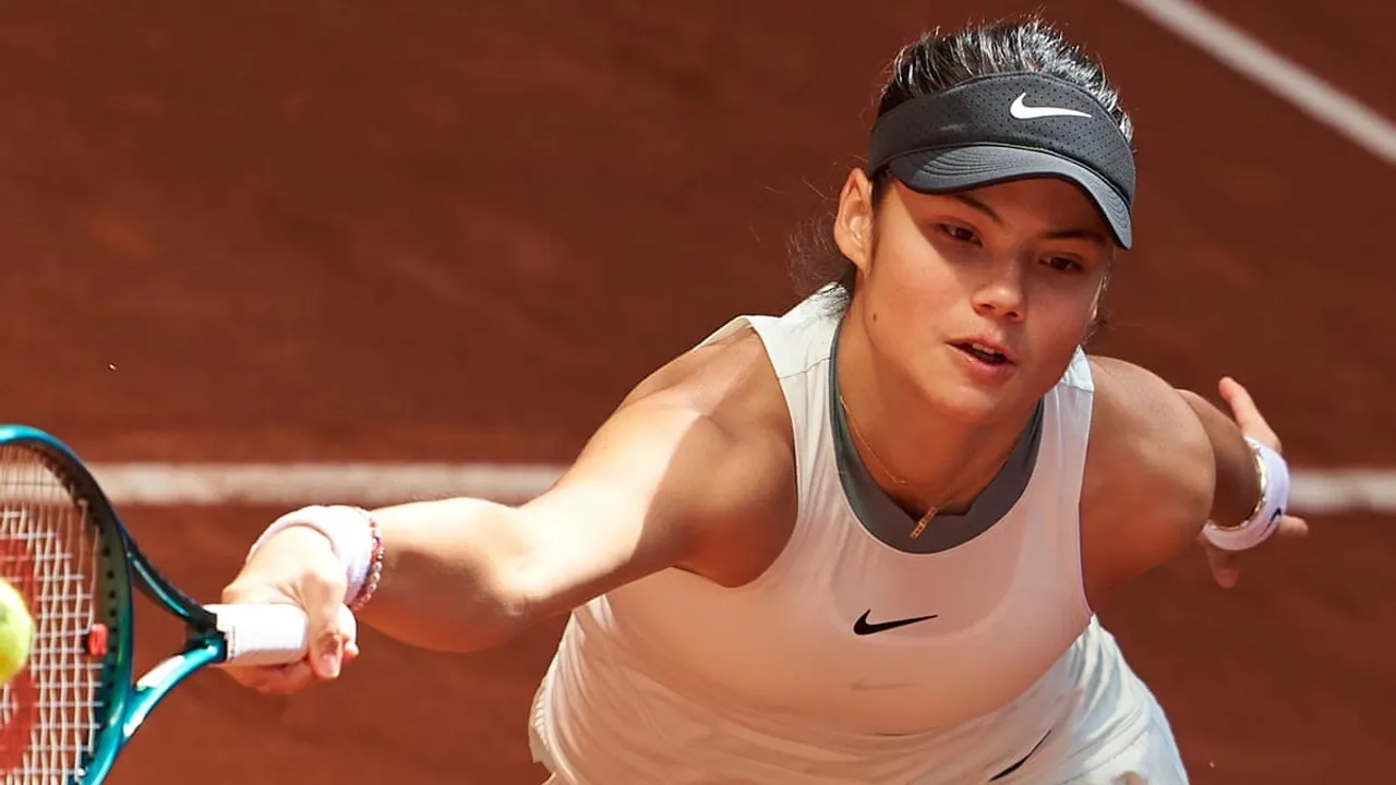 María Lourdes Carlé Stuns Emma Raducanu in 2024 Madrid Masters Debut