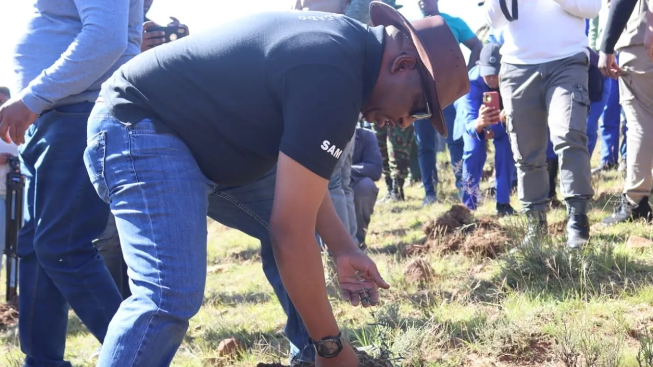 Standard Lesotho Bank Leads National Tree Planting Initiative to Combat Climate Change