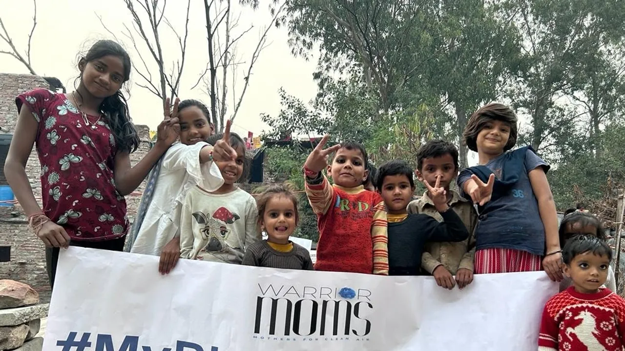 Mothers in India Advocate for Clean Air, Emphasizing Impact on Children's Health