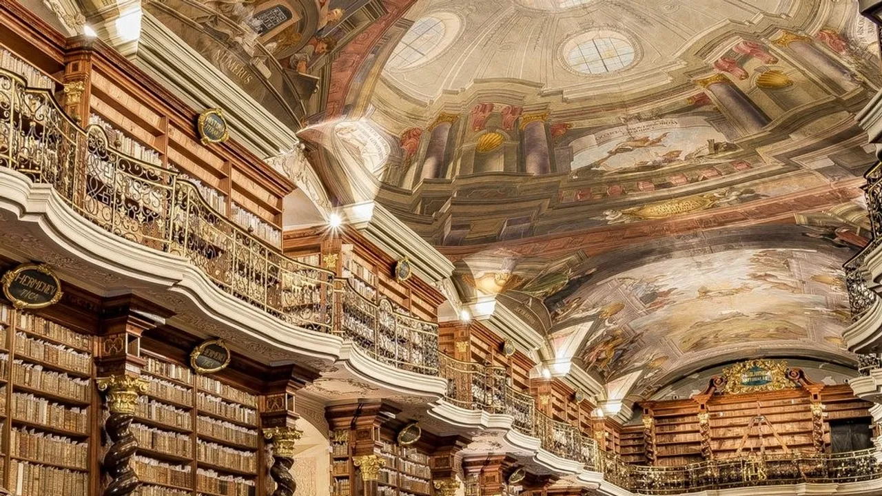 Exploring the Baroque Splendor of the National Library of Prague through Google Street View