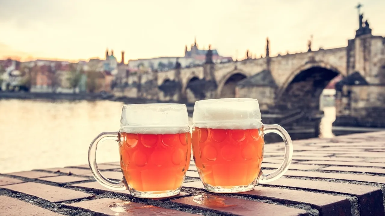Prague Ranked Europe's Second-Best Beer Destination as Staropramen Brewery Reopens for 'Taps Under the Chimney' Event