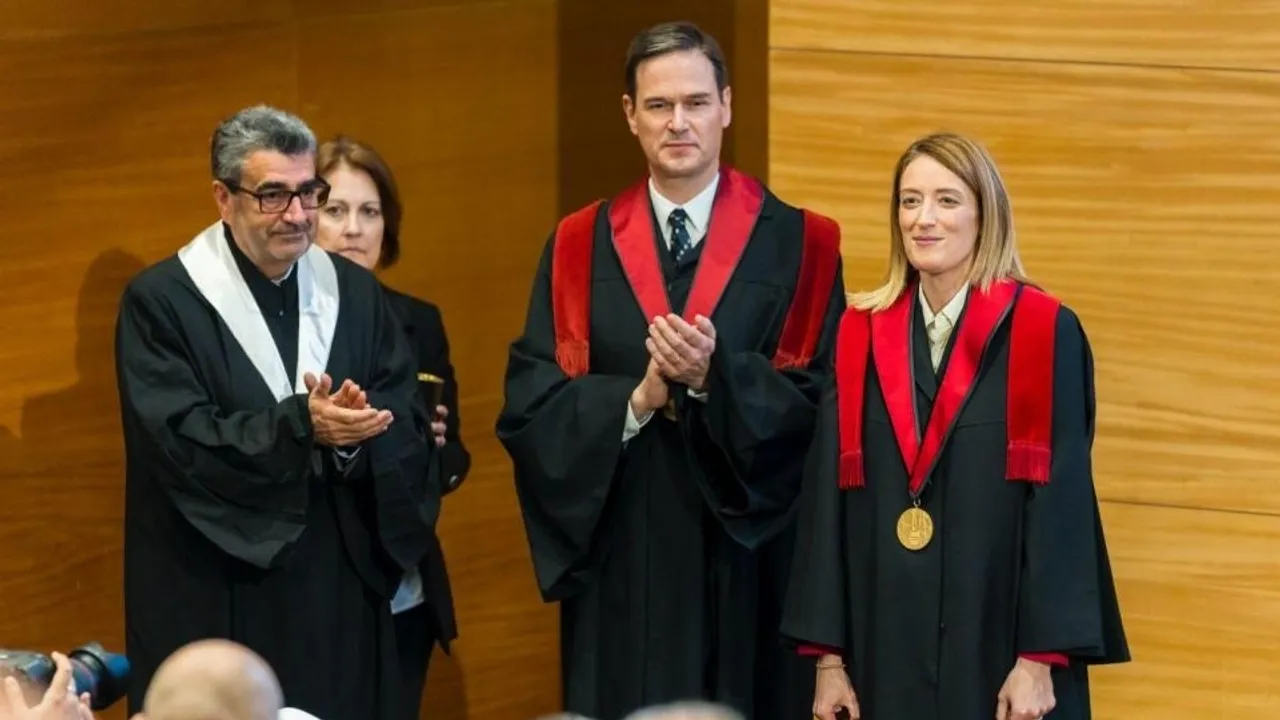 Roberta Metsola Awarded Honoris Causa Doctorate by University of Lisbon