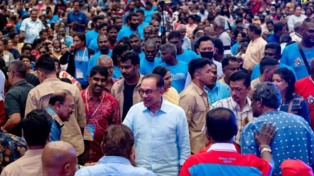 Malaysian PM Anwar Ibrahim Faces Accusations of Marginalizing Indian Community
