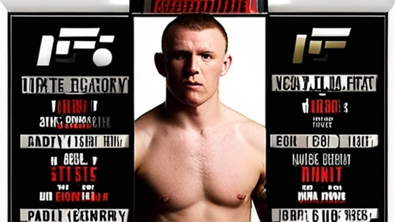 West Belfast's Paddy McCorry to Compete in The Ultimate Fighter Season 32