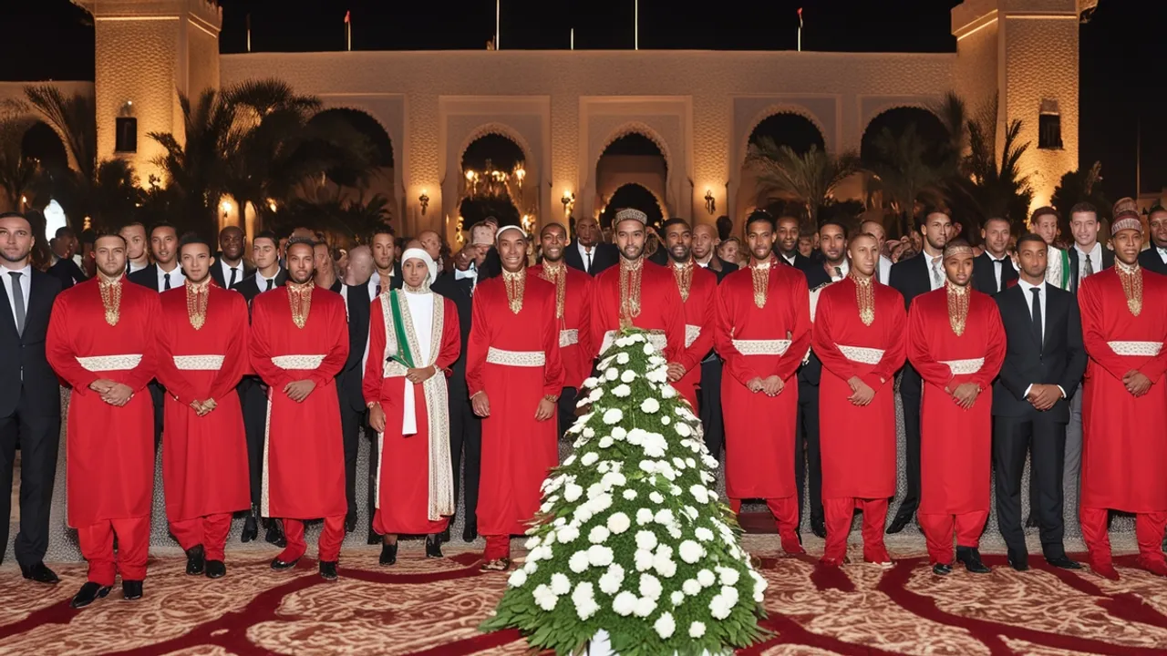 Royal Moroccan Football Federation Hosts Reception for National Team in Rabat