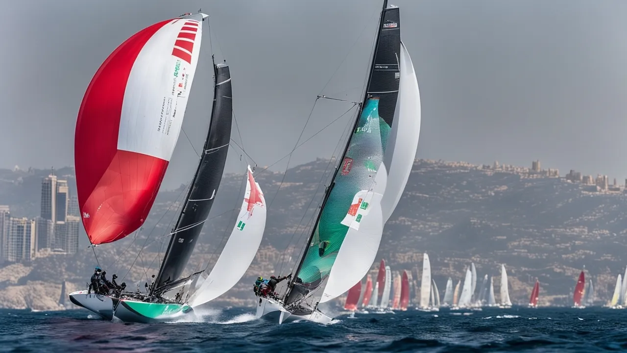 Oman Sail's 49er Teams Aim for Paris 2024 Olympic Qualification at Last Chance Regatta