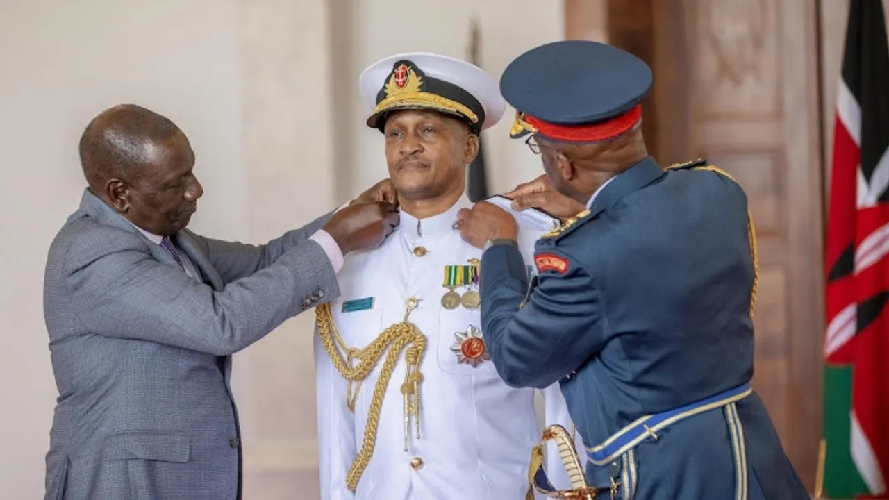 General Kahariri Appointed as Kenya'sNew Chief of Defence Forces