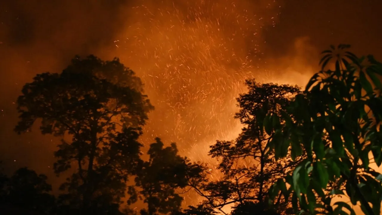 Nepal Battles Massive Wildfire on Outskirts of Kathmandu Amid Severe Fire Season