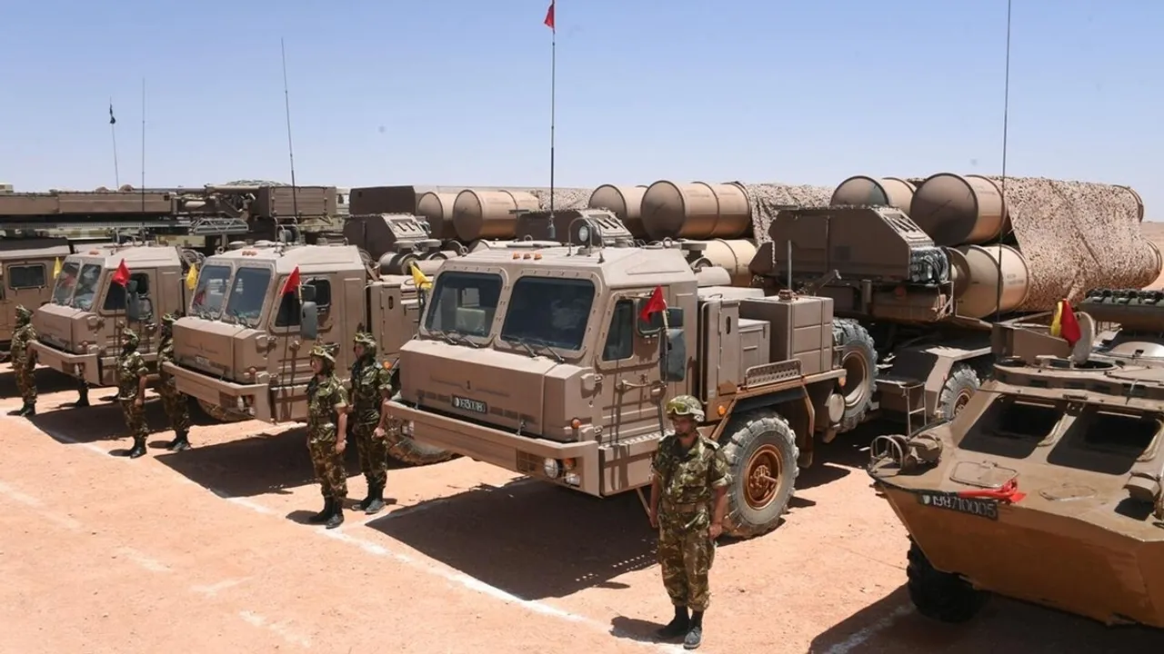 Algerian Army Chief Oversees Live-Fire Exercise as Part of Combat Readiness Program