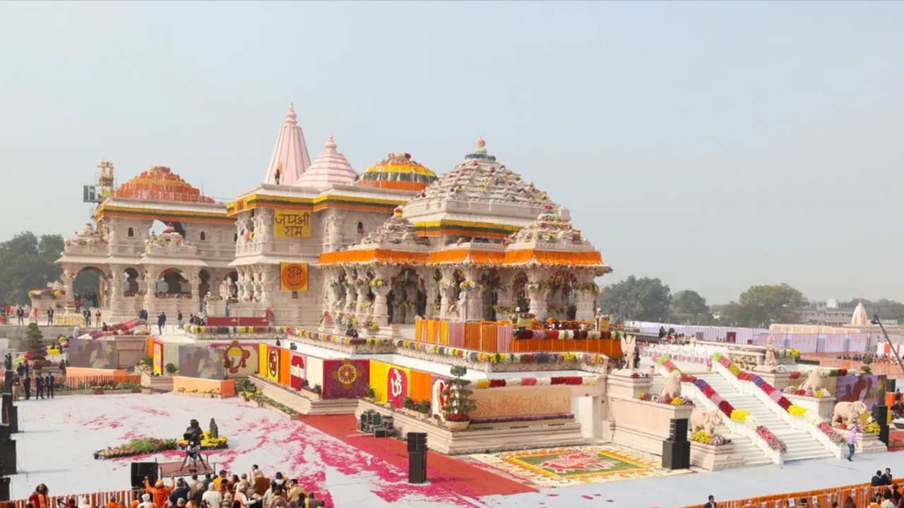 Ram Janmabhoomi Temple in Ayodhya Draws 1.5 Crore Visitors Since ...