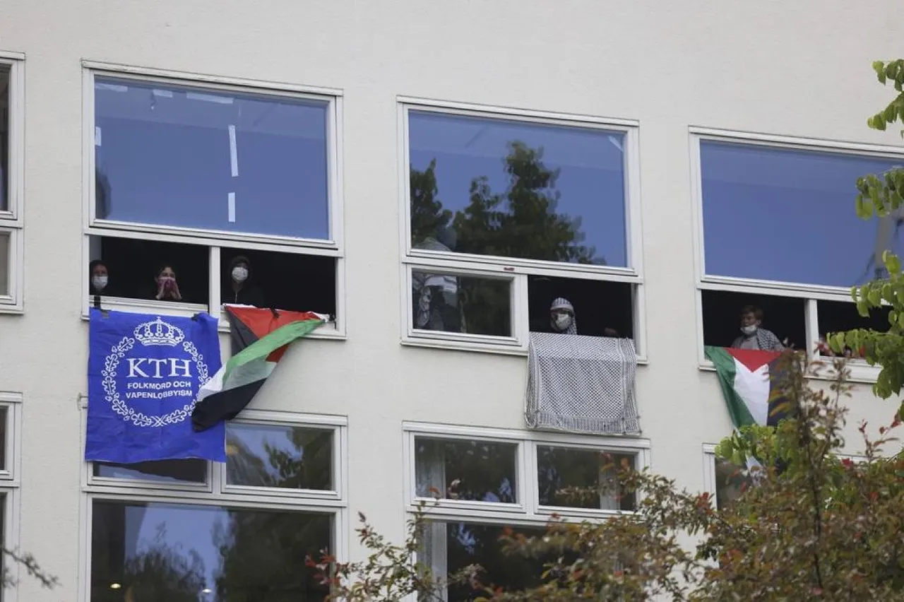 Swedish police arrests 20 pro-Palestinian activists who barricaded themselves inside a Stockholm university.