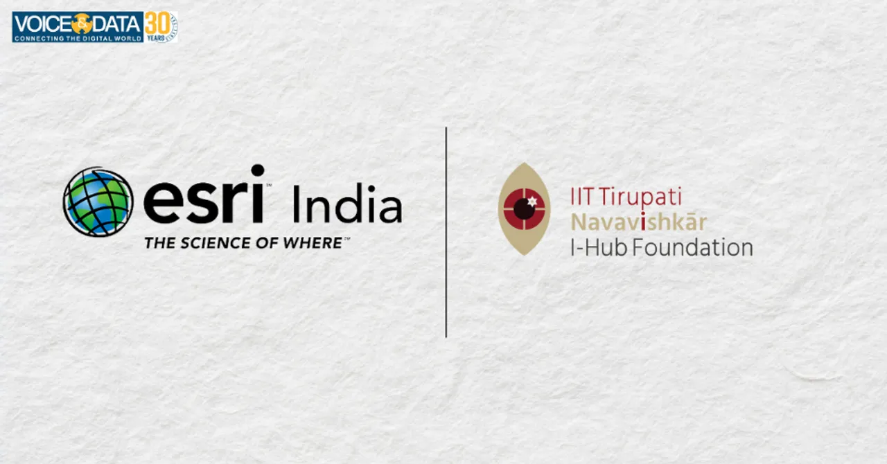 esri India and IIT Tirupati