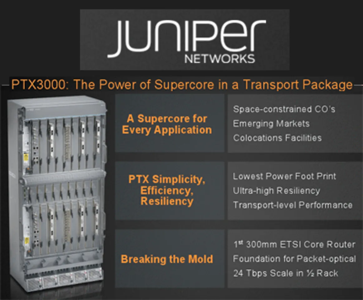 Juniper PTX1000 to cut operational complexity of service providers