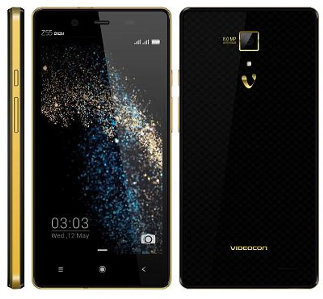 Videocon launches Z55 Dash at Rs 6,490