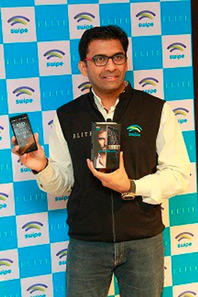Mr. Shripal Gandhi Founder CEO Swipe Technology unveiling ELITE on Freedom OS.