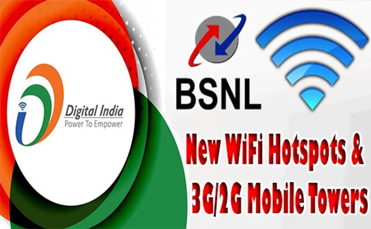 bsnl inaugurate new wifi hotspot g g mobile towers