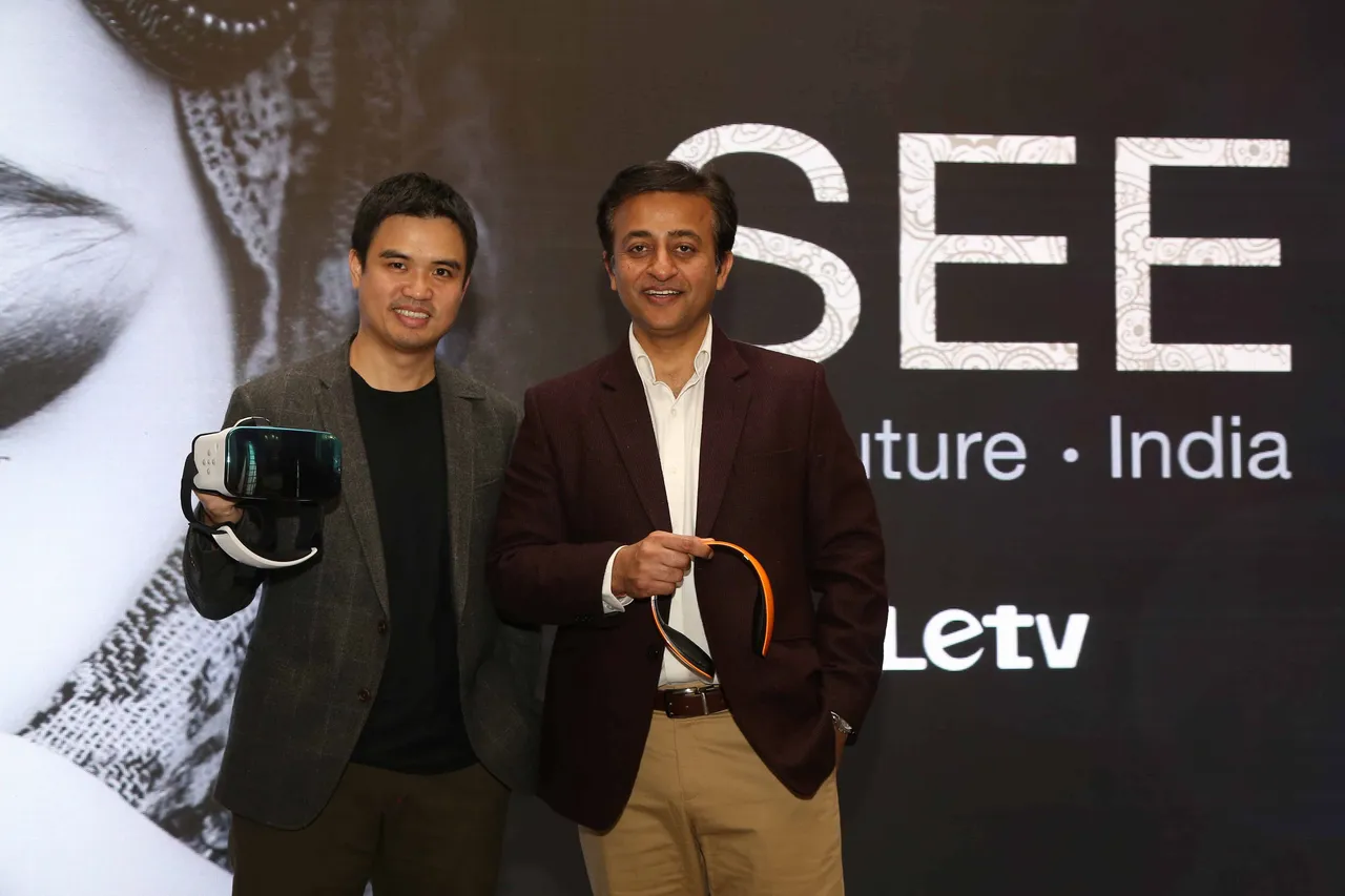Dickson Lee General Manager APAC Smart Device of Letv and Anish Kapoor Head Smartphones Sales Letv