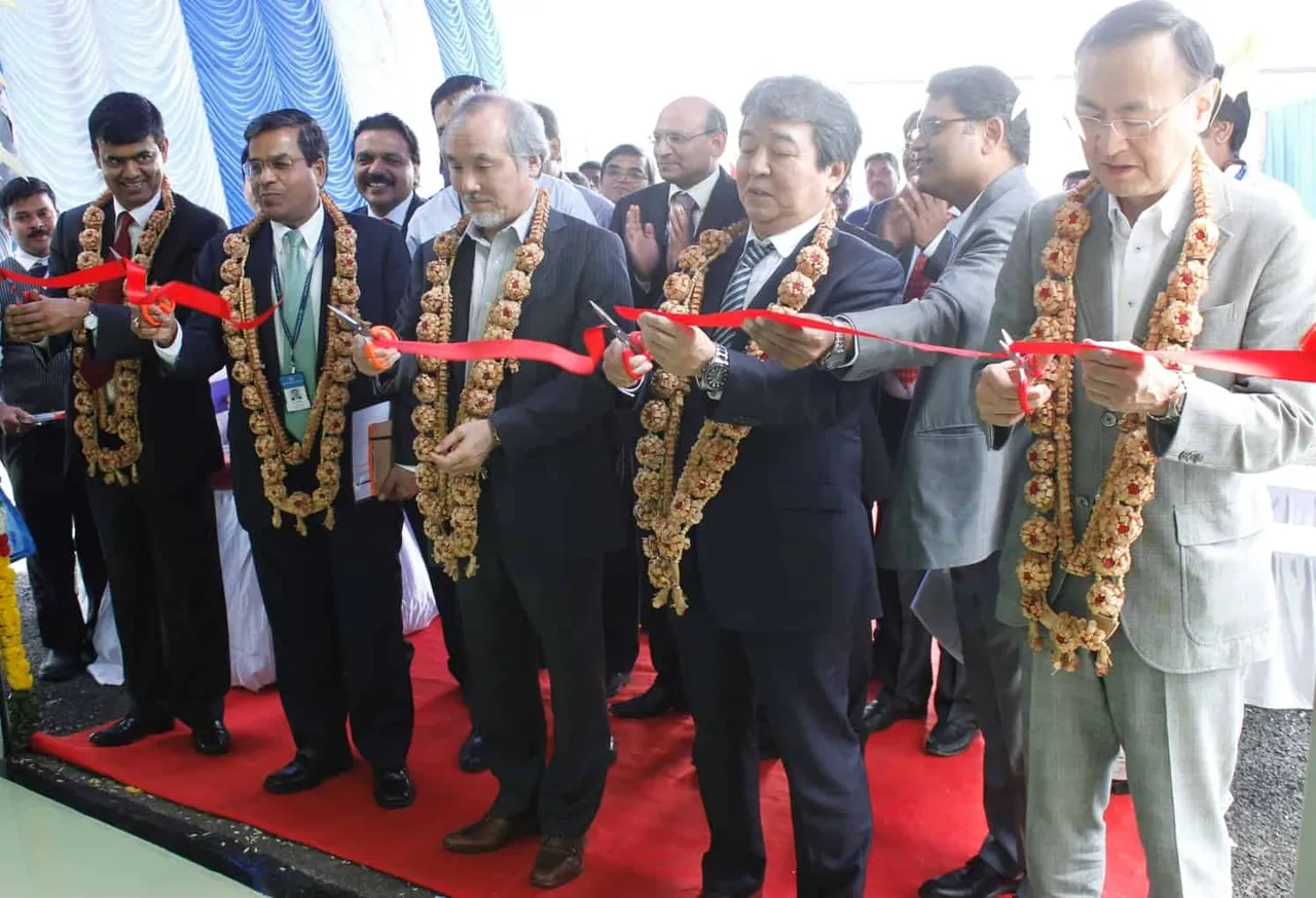LT Technology Services and Calsonic Kansei come together for the ceremonial ribbon cutting and inauguration of the Material Test Centre Chennai