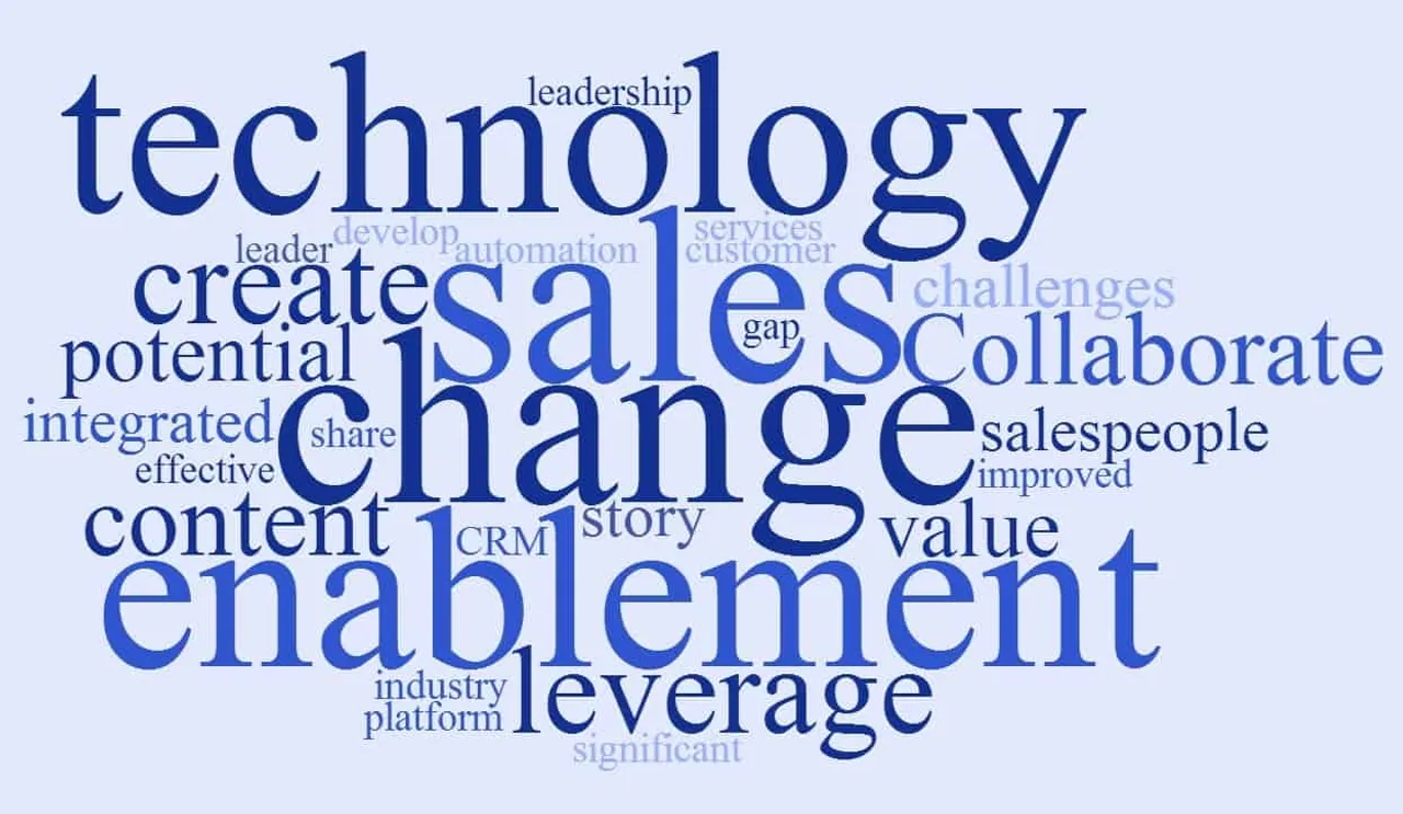sales enablement and technology change gap