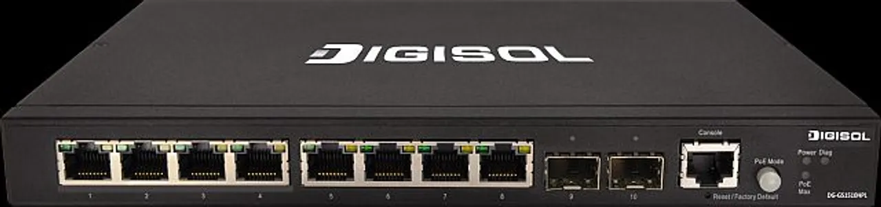 DIGISOL launches new gigabit managed switch with 8 PoE port