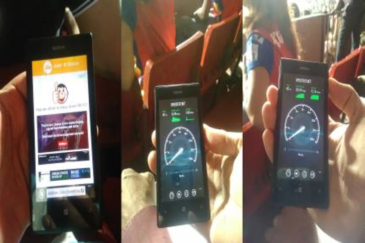 Jionet Bengaluru SpeedTest at IPL May Resized