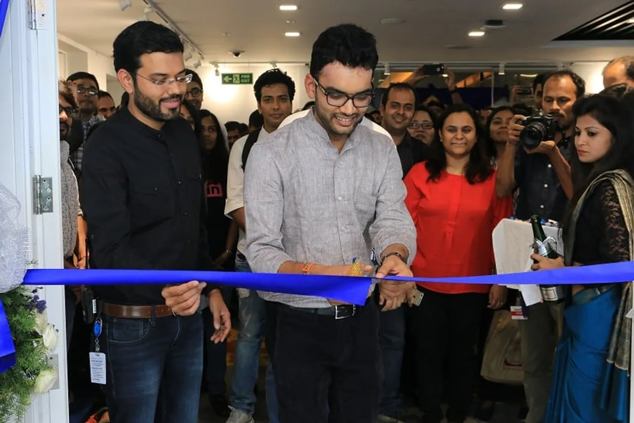 Akshay Kothari at LinkedIns new office launch Bengaluru