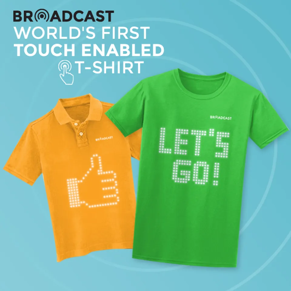 Broadcast Wear gets your T-shirt talking
