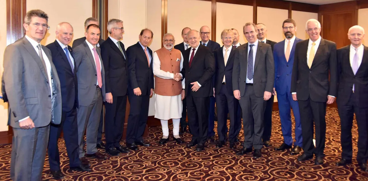Narendra Modi meets Swiss CEOs in Geneva, focus on deepening economic ties