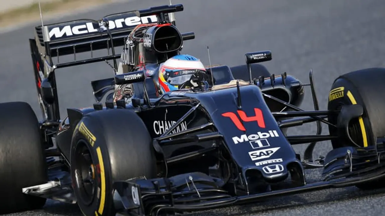 British Formula One team McLaren Honda