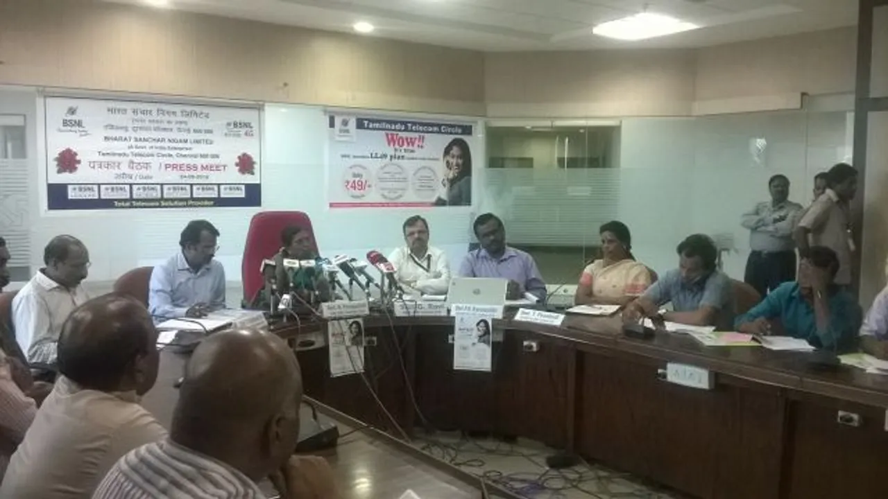 BSNL TN press meet