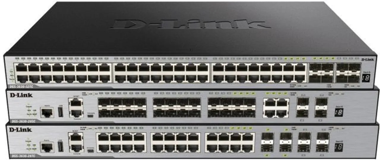 D-Link launches next generation layer 3 stackable managed gigabit switches