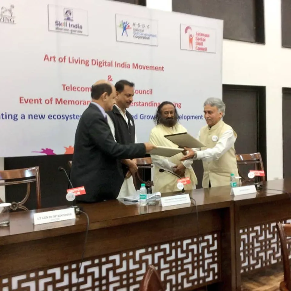 TSSC signs MoU with Art of Living