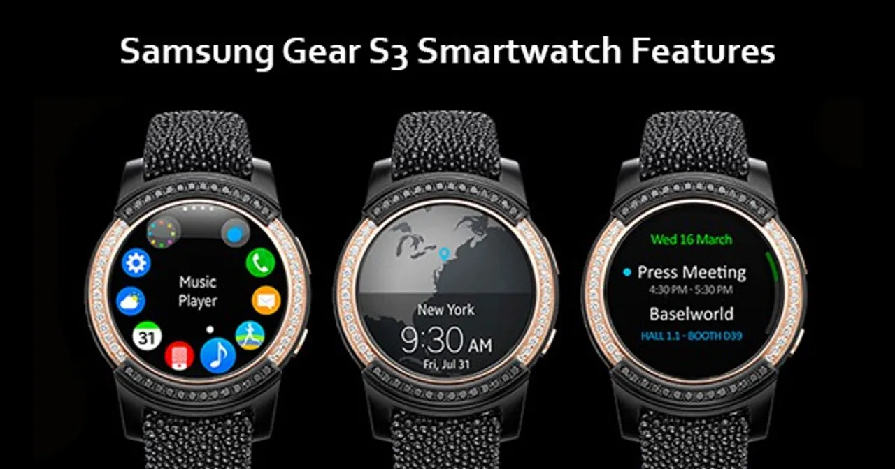 Samsung Gear S Smart watch Features