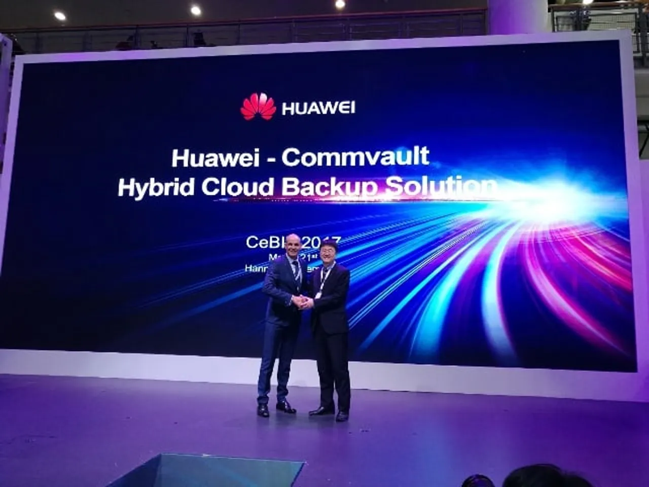 Huawei and Commvault have released their Hybrid Cloud Backup Solution at CeBIT .