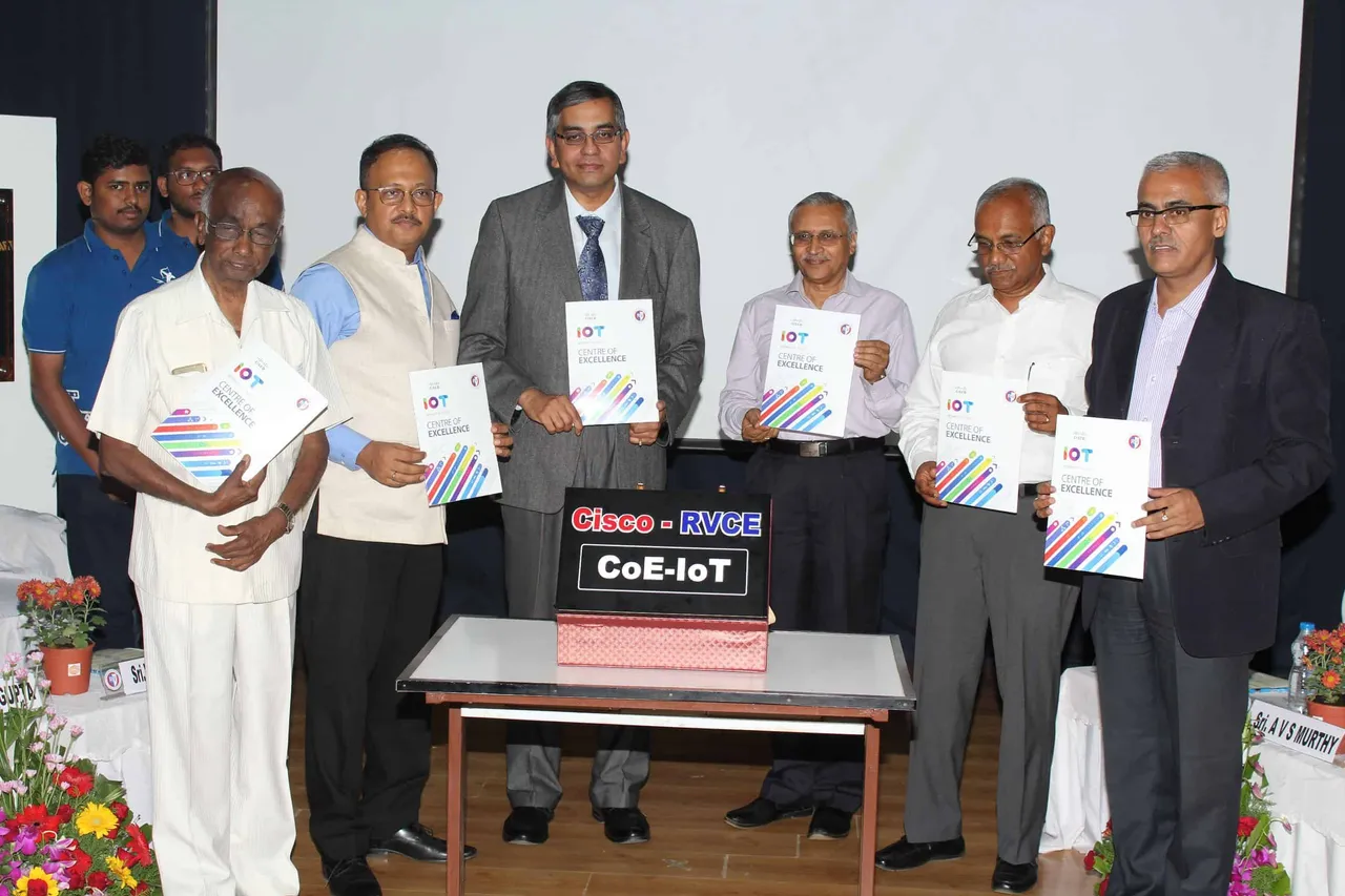 RVCE-Cisco Launch CoE for Internet of Things at RVCE Bengaluru Campus